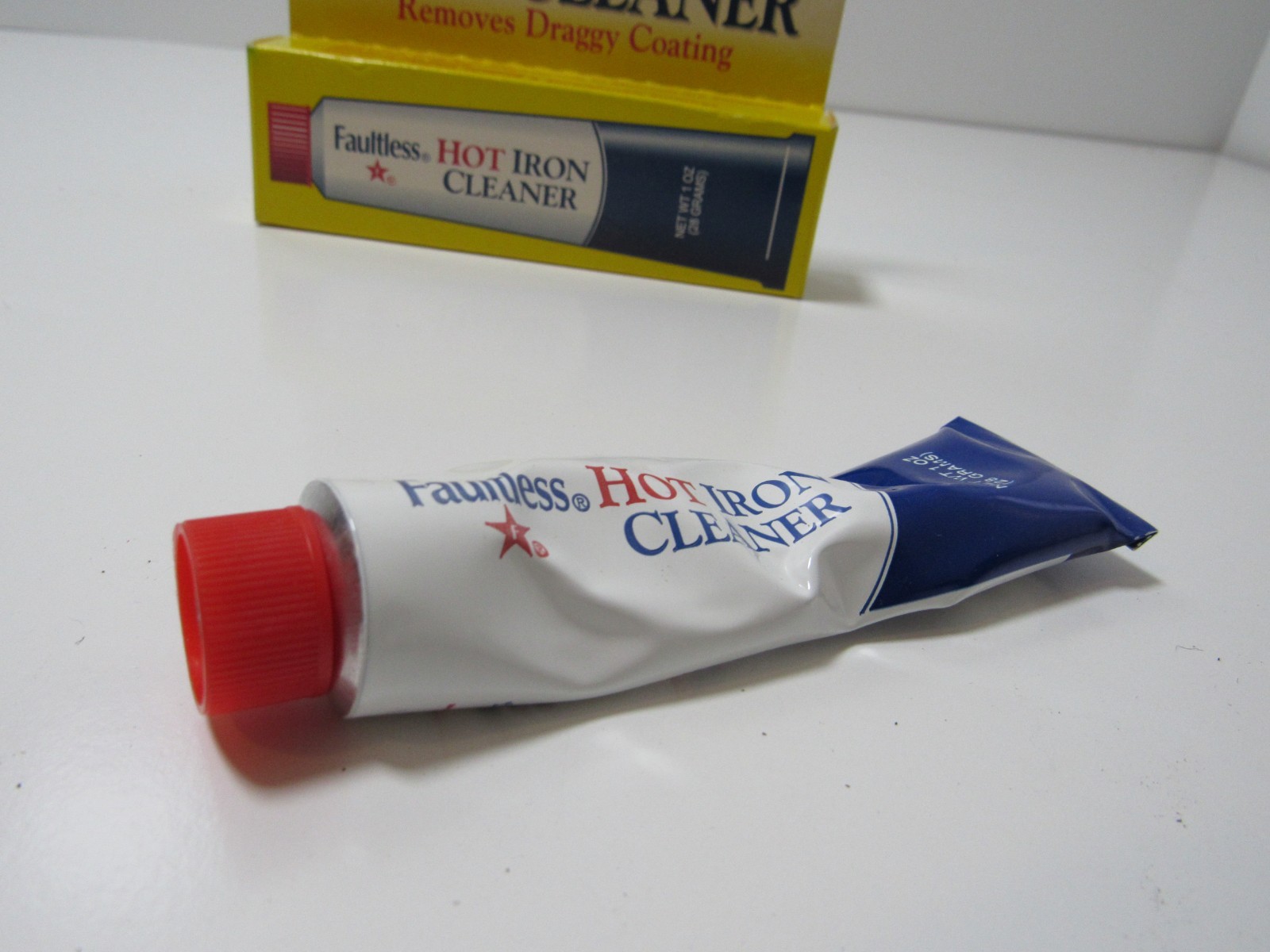 Vintage Faultless Starch 40110 Faultless Hot Iron Cleaner1oz (28 Grams) #A2 gallery