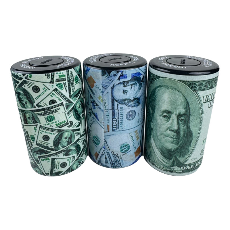 Vacuum Sealed Herb Stash Jar Container Airtight Smell Proof Plastic Storage $ gallery