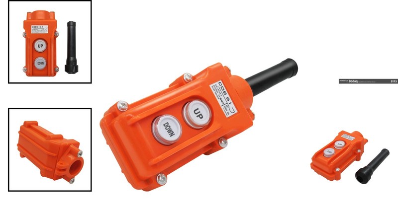 Rain-Proof Up-Down Push Button Switch for Hoists - Certified Control gallery