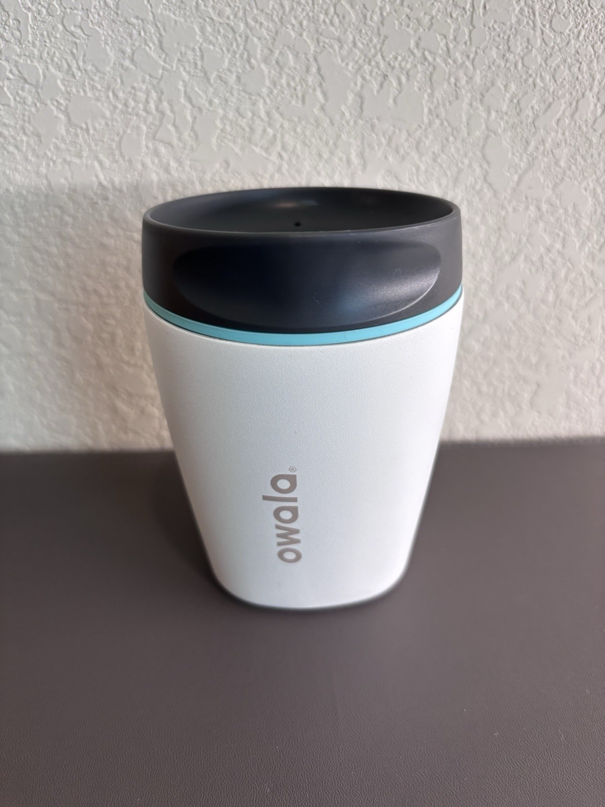 Owala SmoothSip Insulated Stainless Steel Coffee Tumbler, 10 oz, Cloudscape gallery