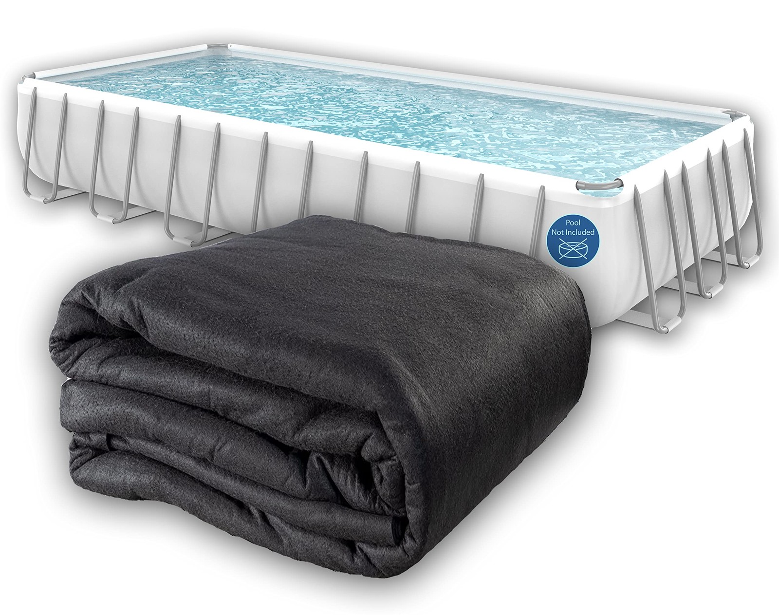 Above Ground Pool Liner Pad 16' x 32' Durable, PunctureResistant Protection gallery