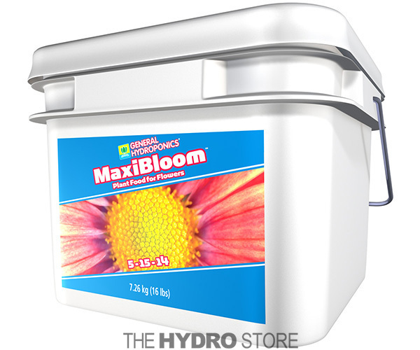 General Hydroponics MaxiBloom 16lbs pounds - gh maxi bloom nutrient gallery