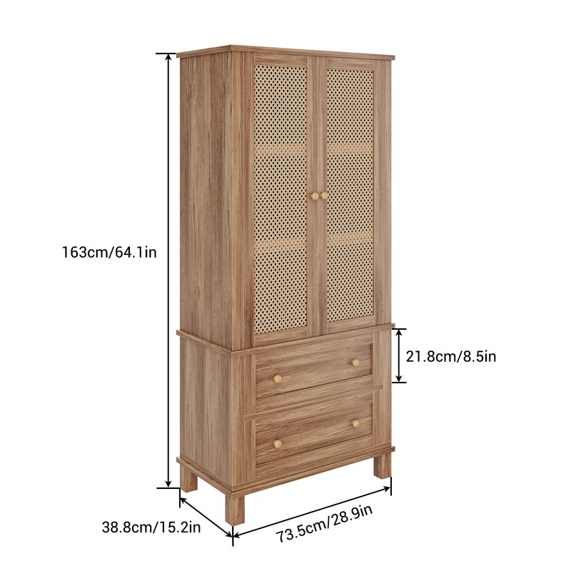 72" Height Kitchen Pantry Storage Cabinet with Drawer & Adjustable Shelves gallery