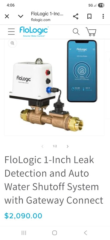 FloLogic Leak Detection/Automatic Water Shut-Off gallery