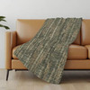 Premium Machine Washable ASB39 Green 50 In. X 70 In. Sherpa Throw Blanket gallery