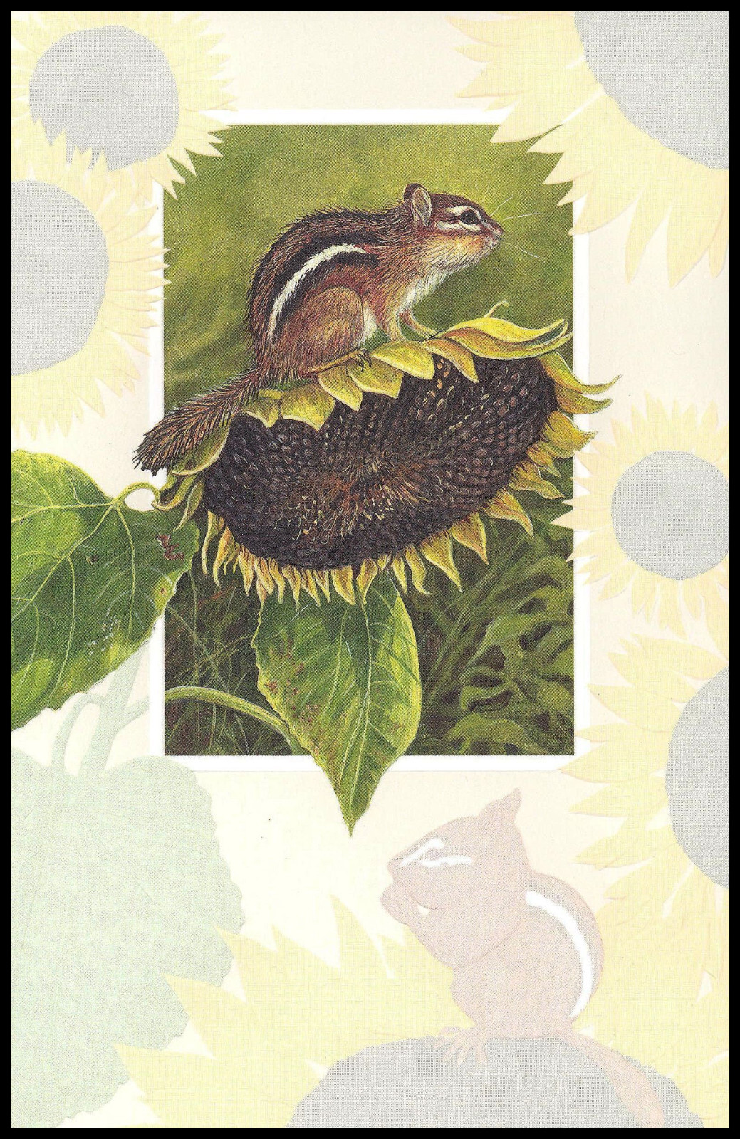 Greeting Card - Chipmunk - Carol Decker - Friendship 0751 gallery