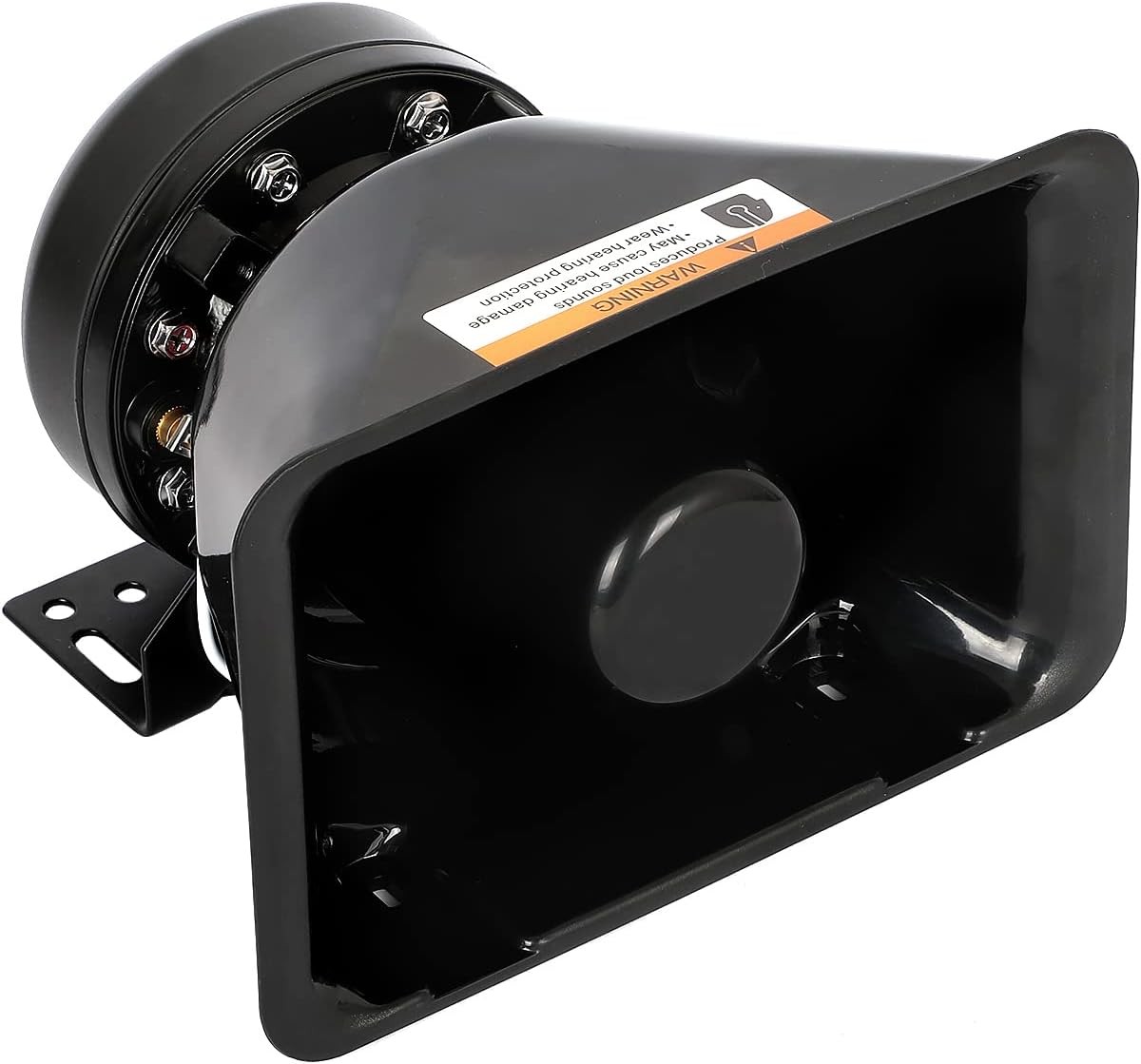 High Performance Siren Speaker Compatible with Any Speaker, Black gallery