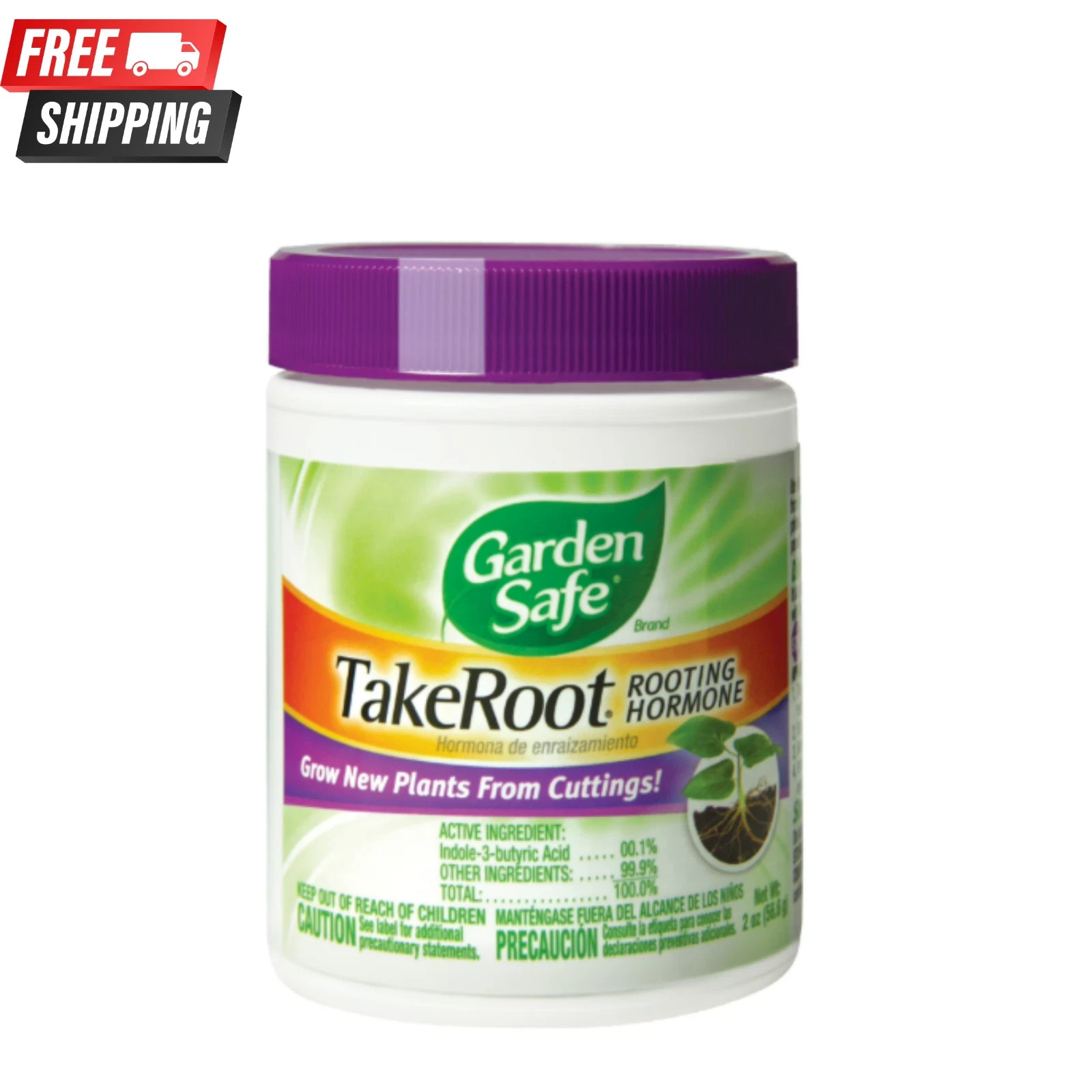 Garden Safe TakeRoot Rooting Hormone – 2 oz | Plant Root Growth Powder gallery