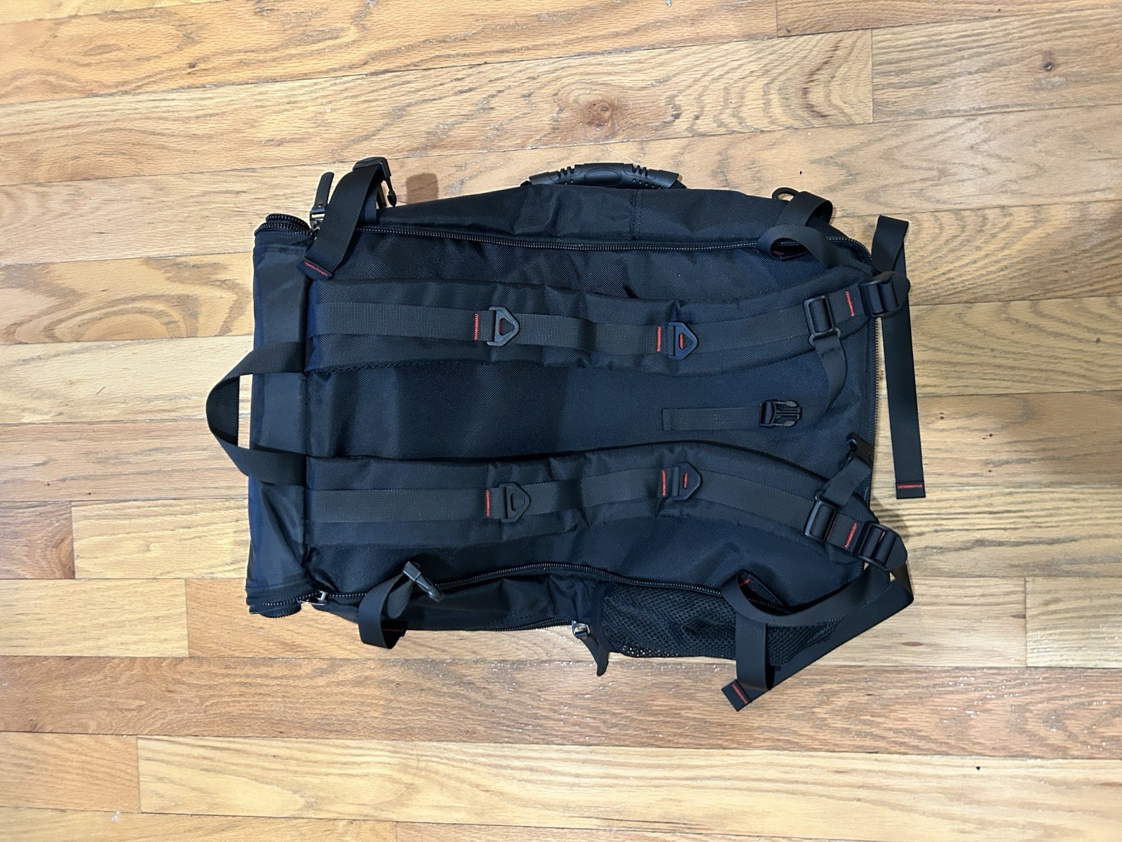 High Sierra Convertible Duffel Backpack Gray 4