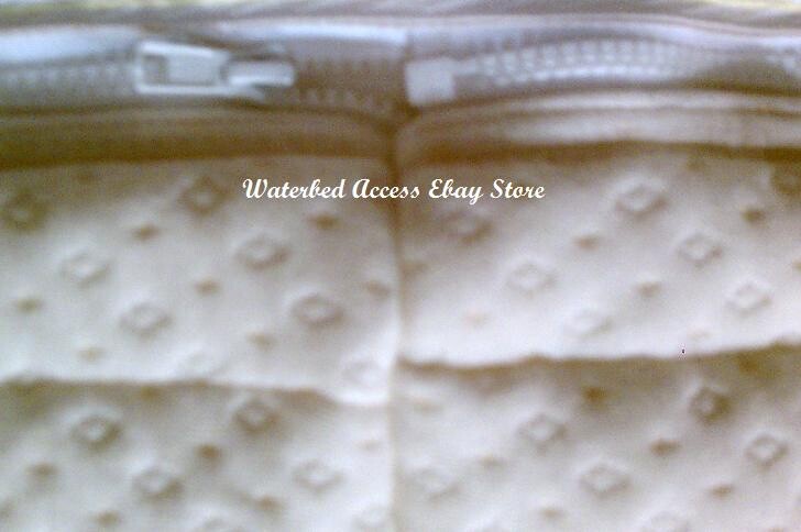 Pillow Top Zipper cover for hardside waterbed mattress for Super Single 48/84 gallery