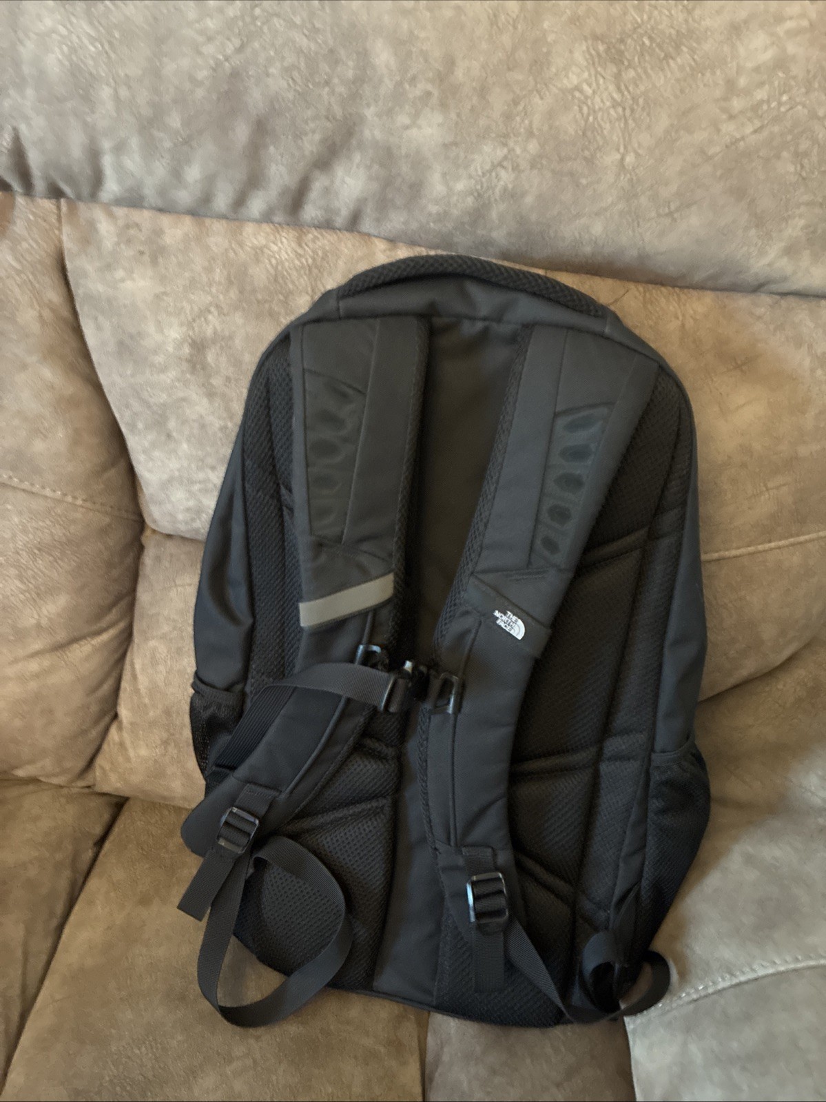 Black The North Face Connector Backpack With A Custom Hershey Logo 2