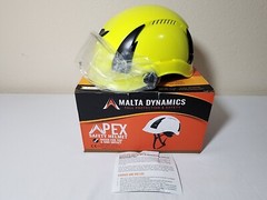 Malta Dynamics Apex Type 2 Class C Top Side Protection Safety Helmet Visor