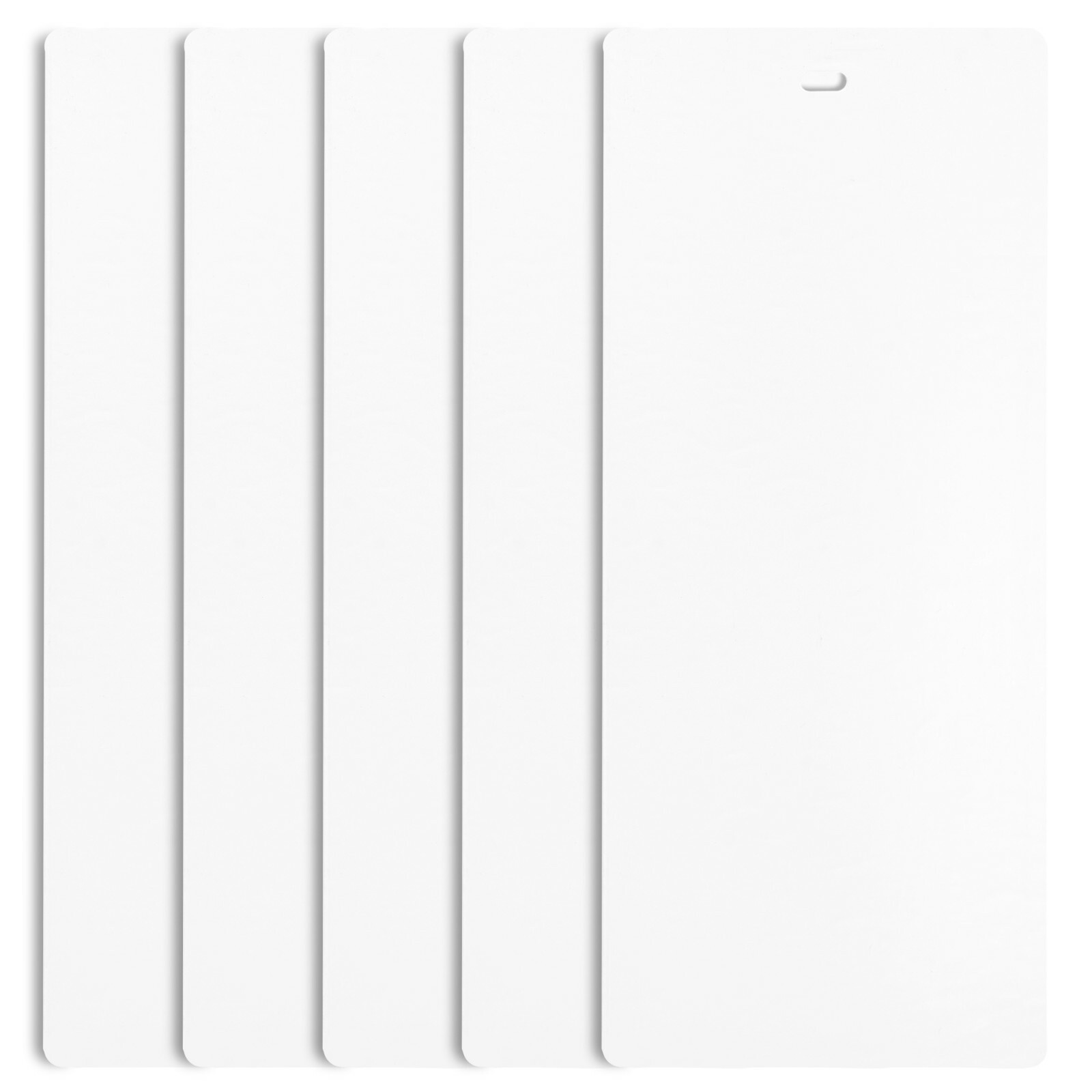 Vertical Blind Slats Vanes Replacement Blinds for House Kitchen 82.5" White FREE gallery