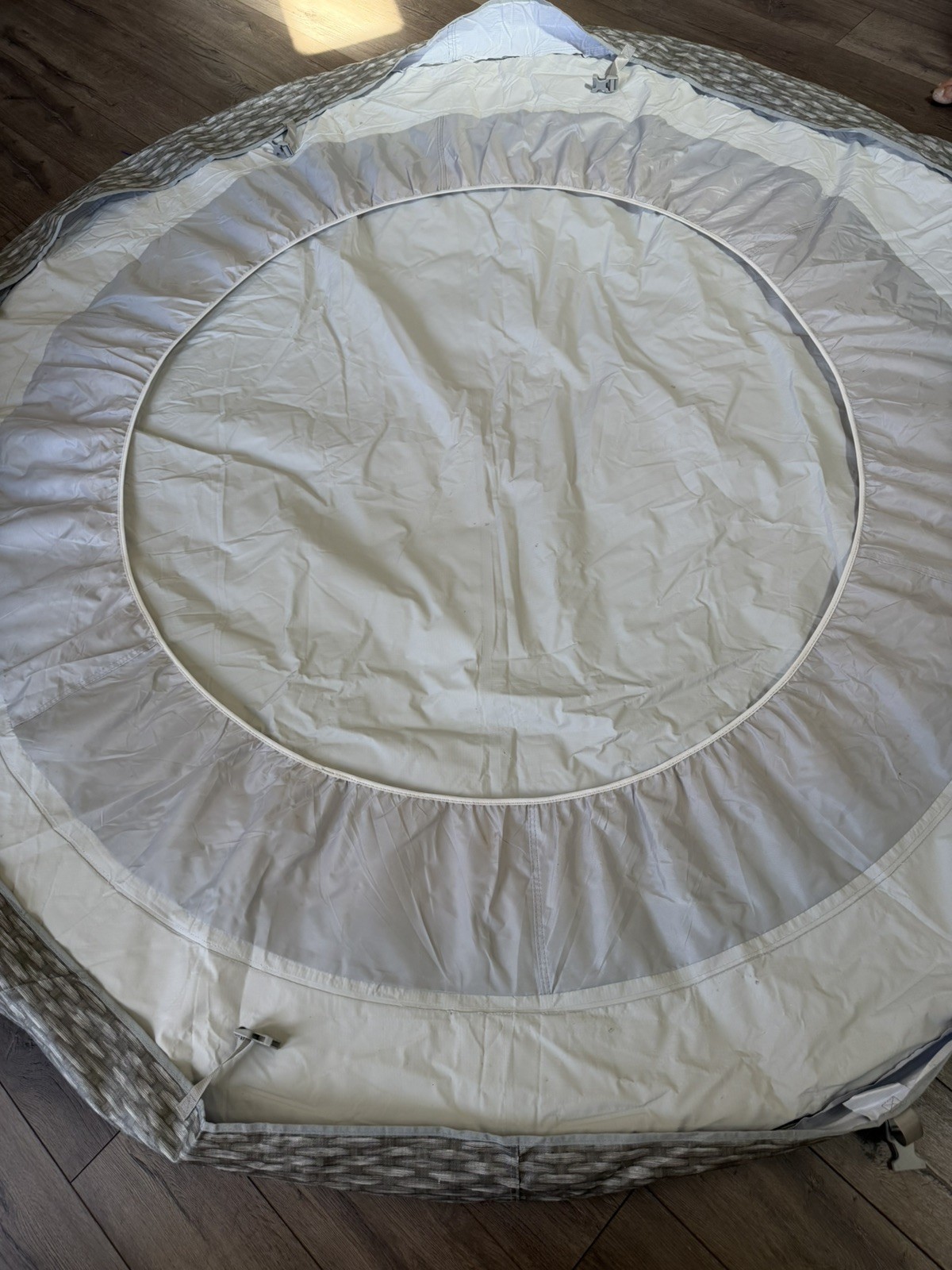 REPLACEMENT cover without bradder For SaluSpa Sigily 7 Person 85" (COVER ONLY) gallery