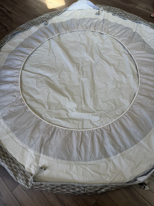 REPLACEMENT cover without bradder For SaluSpa Sigily 7 Person 85" (COVER ONLY) gallery