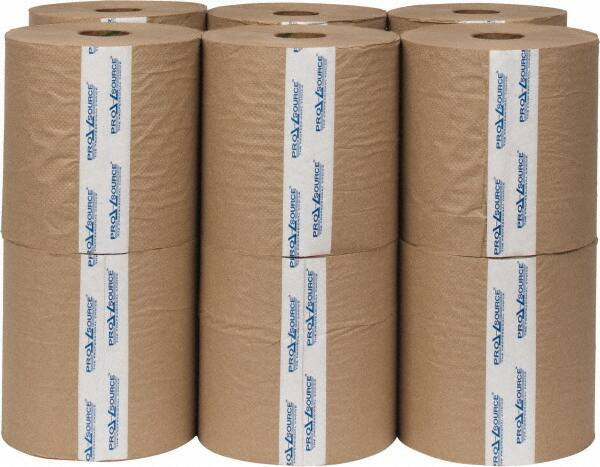 PRO SOURCE Hard Roll Natural-Color Paper Towels: 12 Rolls (800' Roll Length) gallery