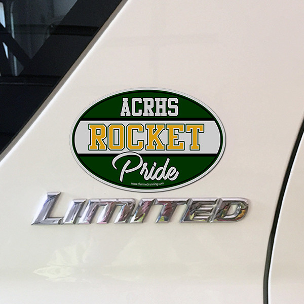 CUSTOM design Logo or I can create 4" x 6" Oval Fridge Refrigerator Car Magnet gallery