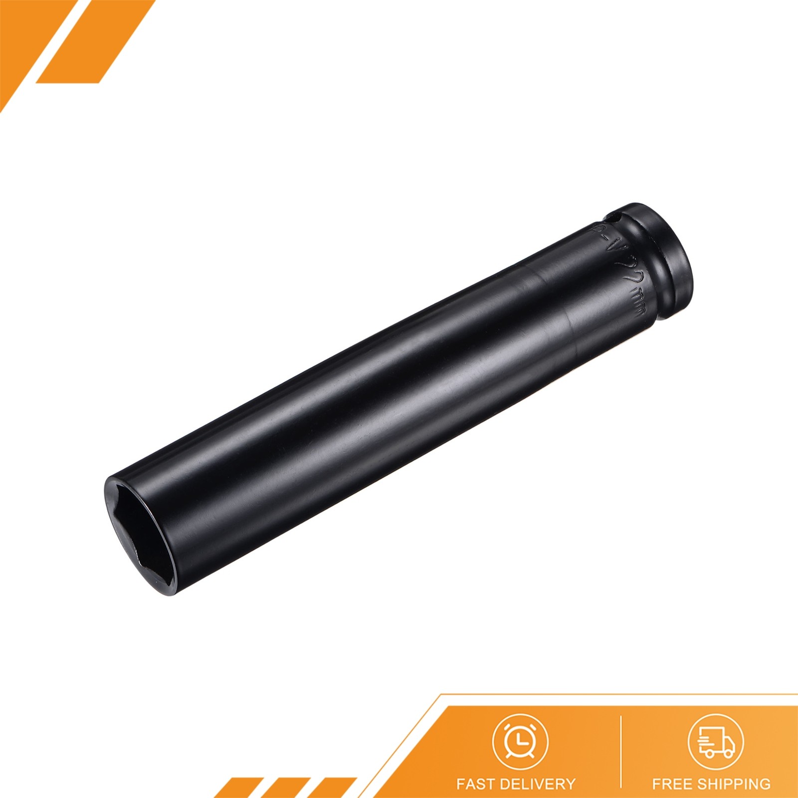 1/2" Drive x 22mm Deep Impact Socket - CR-V Steel 6" Length 6-Point gallery