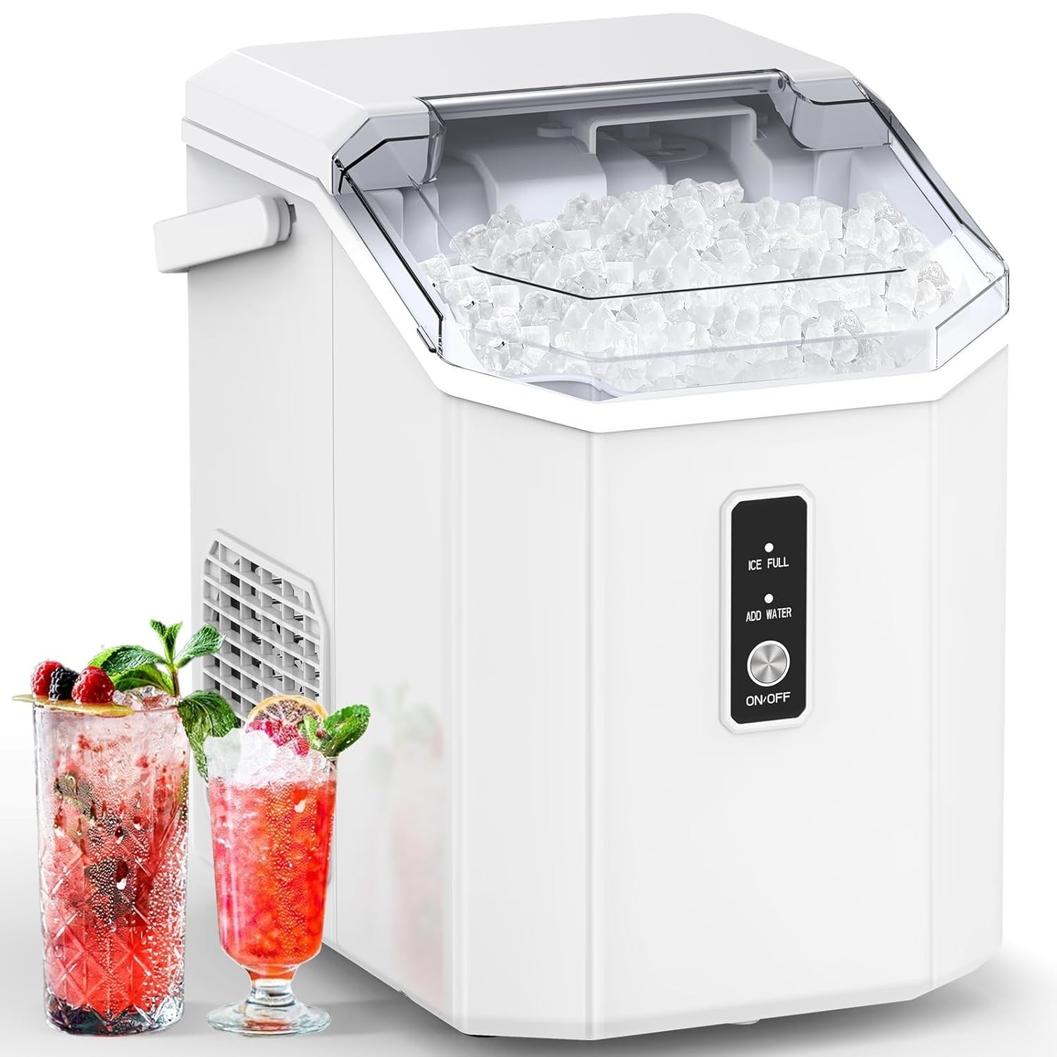 Countertop Ice Maker Machine with Handle, 34LBS/24H gallery