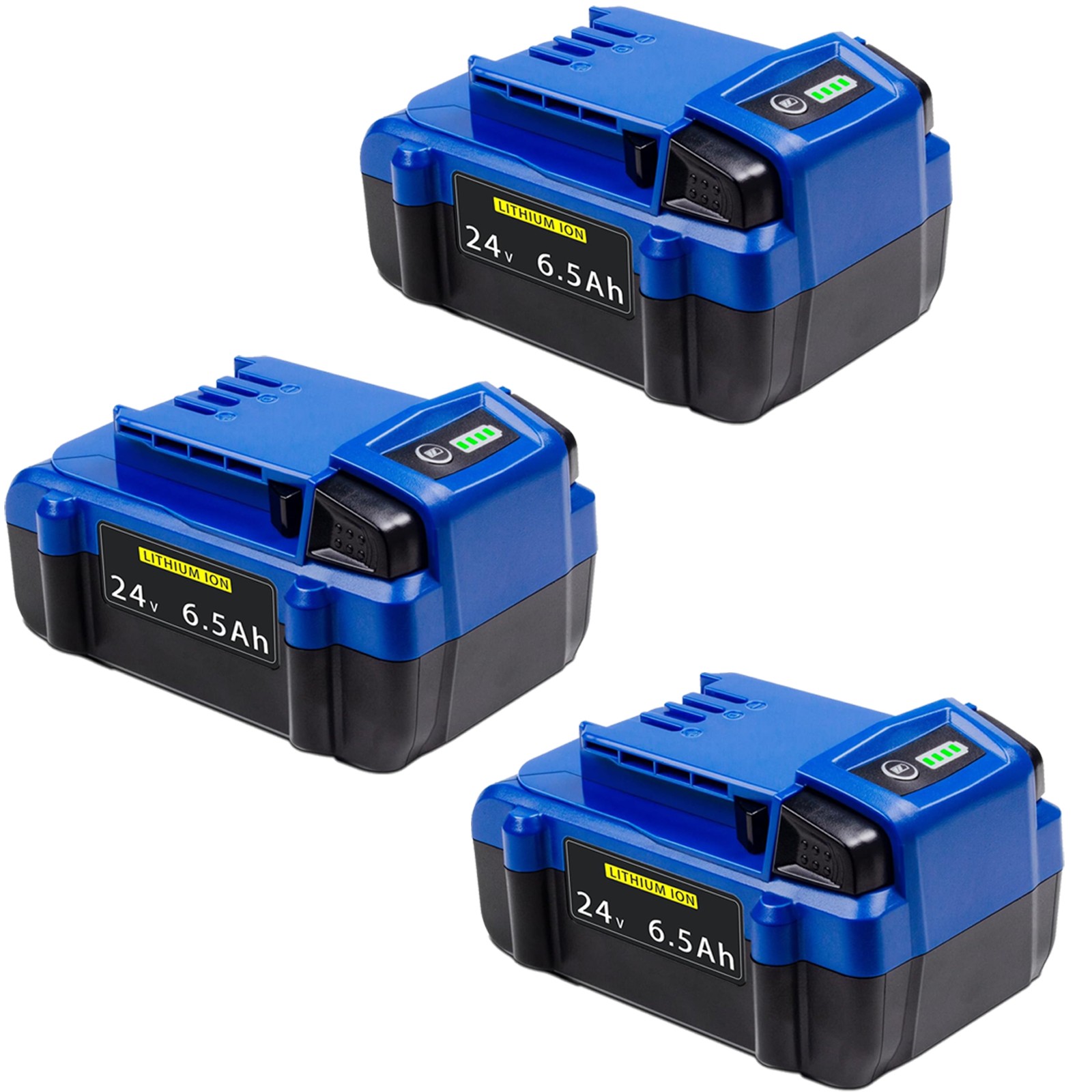 3Pcs For Kobalt 24Volt Max 6.5Ah Extended Run Battery KB624-03 KB524-03 KB424-03 gallery