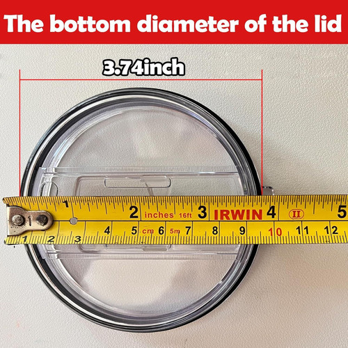 2 Replacement Lids for Stainless Steel Tumbler Travel Cup - Fits of Inner Diamet gallery