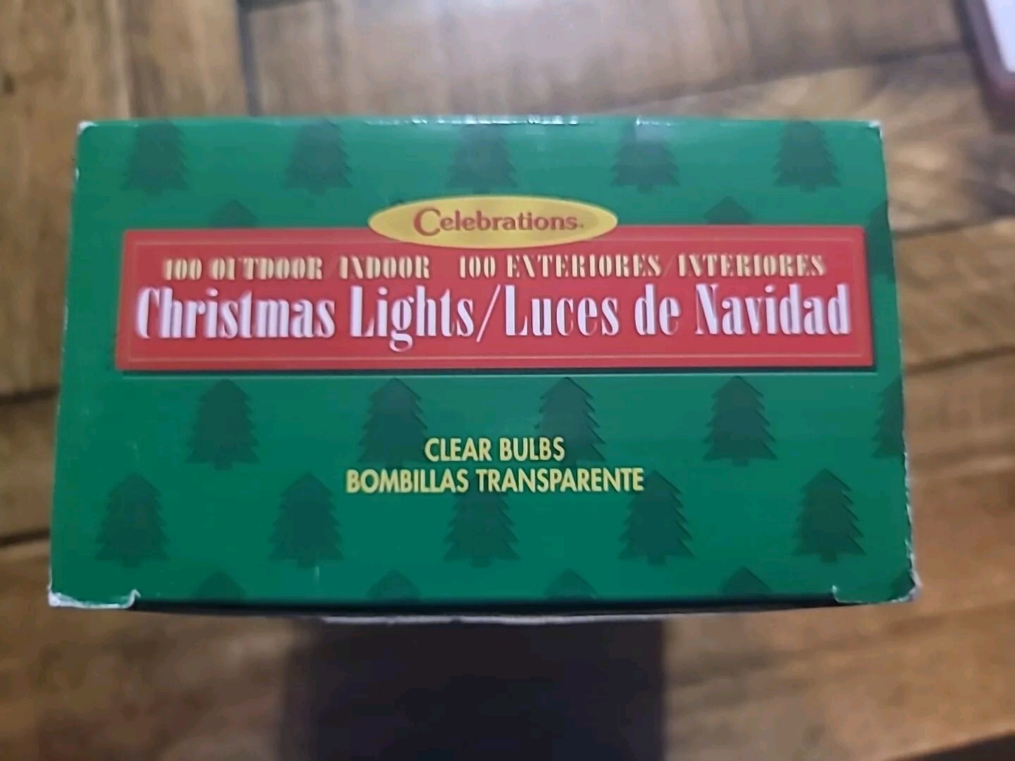 Celebration Outdoor / Indoor Clear 100 Mini Lights Approximately 32 feet NEW gallery