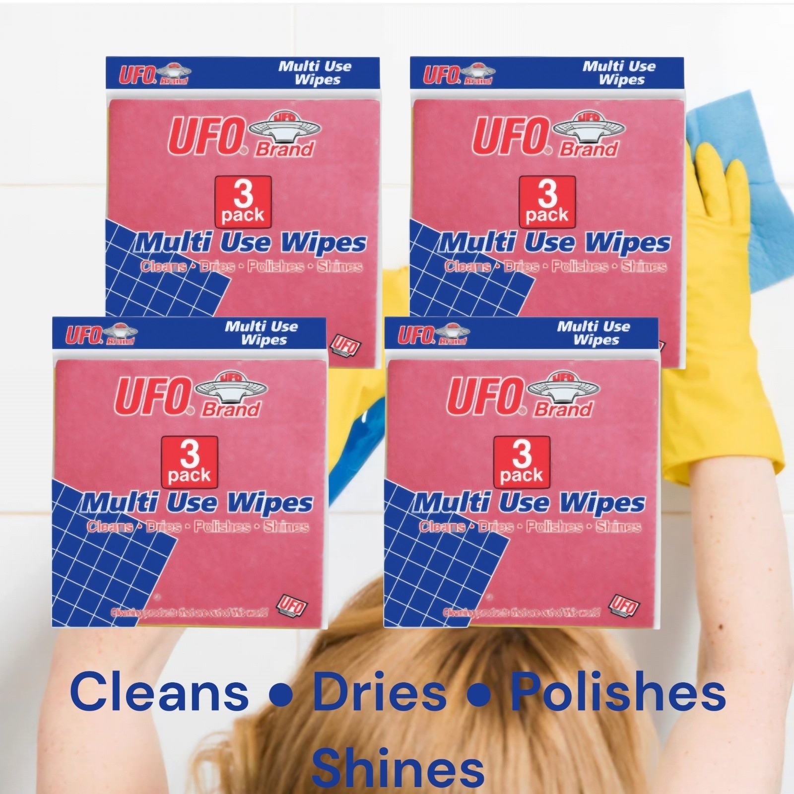 UFO Brand Multi Use Wipes For Cleaning Drying Polishing Shining. Cleaning Wipes gallery