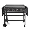 35 In. 4-Burner Flat Top Gas Griddle, 52,000 BTU Cooking Power, Perfect for Outd gallery