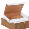Box Usa Aviditi White Boxes 12L X 9W X 2H 25-Pack - White Crush-Proof Mailers gallery