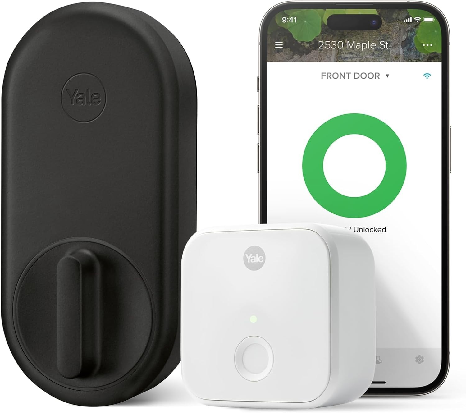 Yale Approach Lock + Connect Wi-Fi Deadbolt Smart Lock - ASL-08, AC-R2 gallery