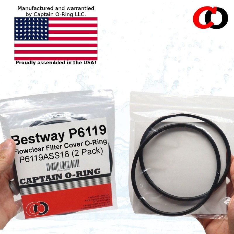 Captain O-Ring Replacement P6119 O-Ring for Bestway Flowclear Pump Filter Cap... gallery