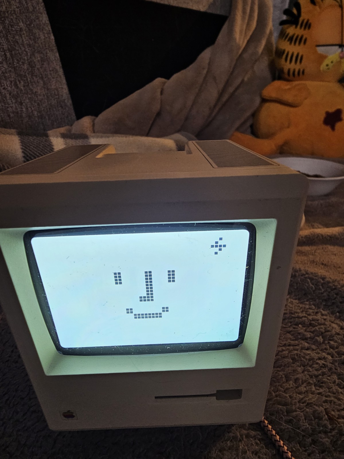 Retro Macintosh Digital Alarm Clock Maclock 80s Apple Mac Clock Rechargeable gallery