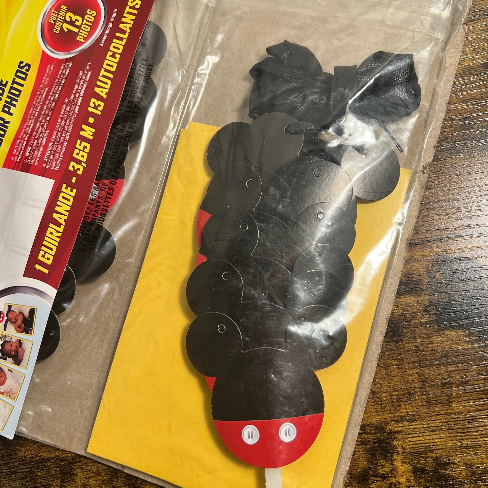 Disney Junior Mickey Mouse Photo Garland for 13 photos NEW! 1st Birthday Decor gallery