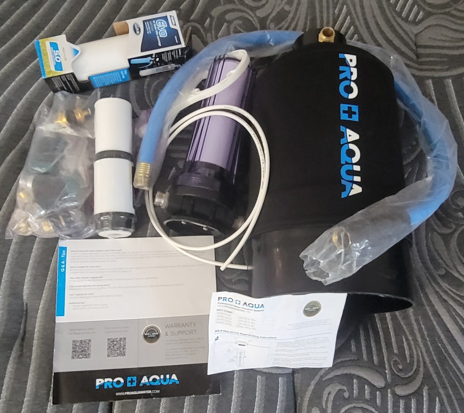 Pro Aqua Portable RV Water Filter/Softener 16,000 Grain System WS-P-16 gallery
