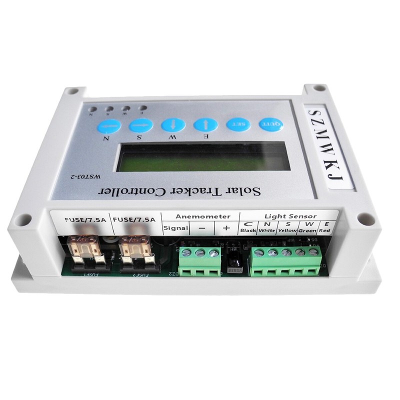 Dual Axis Solar Tracking Tracker Controller for PV Solar Panel System Sun Track gallery