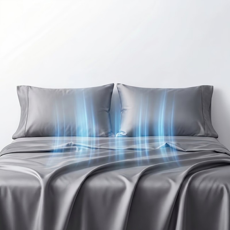 4PC Sheet Set 100% Bamboo Viscose Cooling Deep Pocket Luxury Soft Bed Sheets gallery