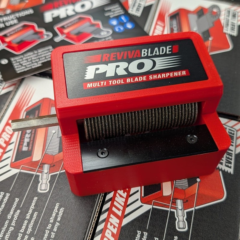 REVIVABLADE® Pro Multi-Tool Blade Sharpener – Cordless Drill Powered gallery