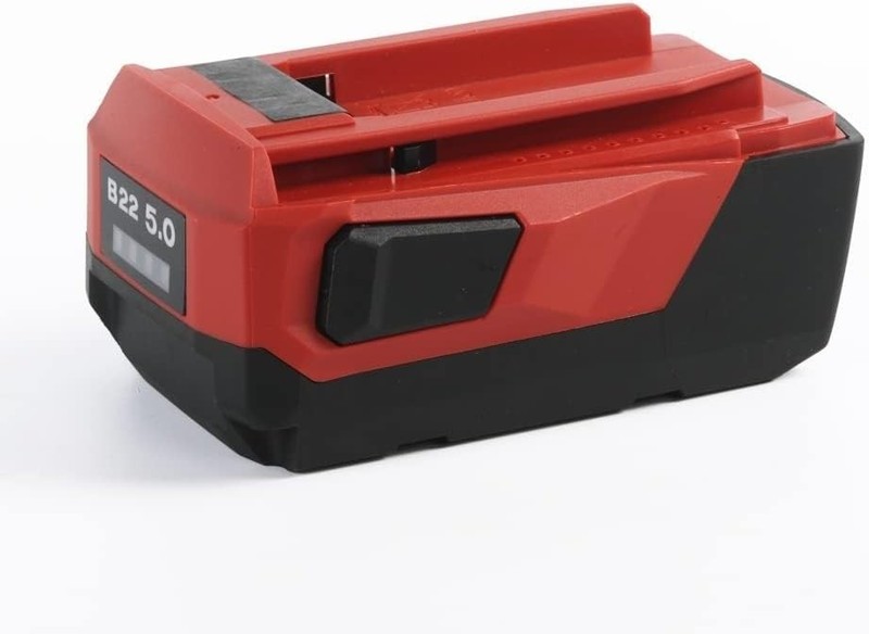 2 Pack 22V 5.0Ah Replacement Lithium-Ion Battery Compatible with Hilti B22 21... gallery