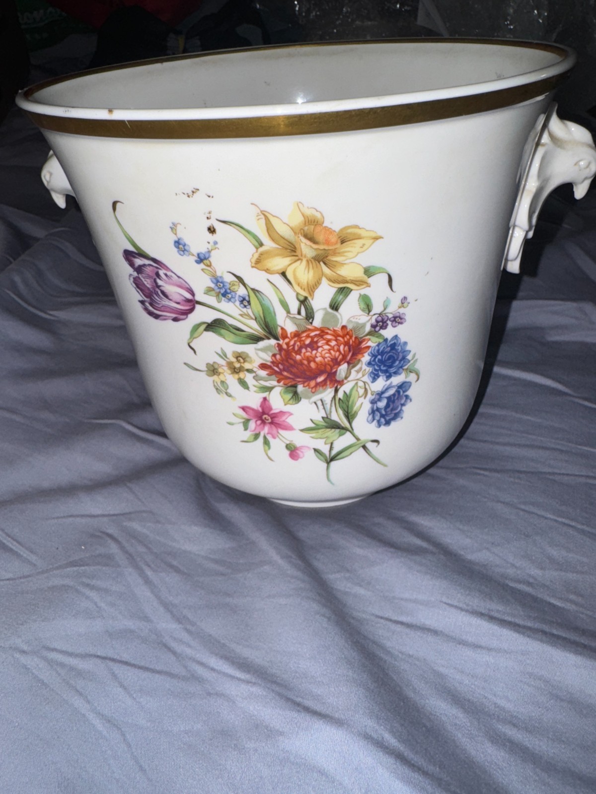 Royal Worcester Hand-Painted 3782 Rare Vintage Bone China 1920's Used 7" gallery