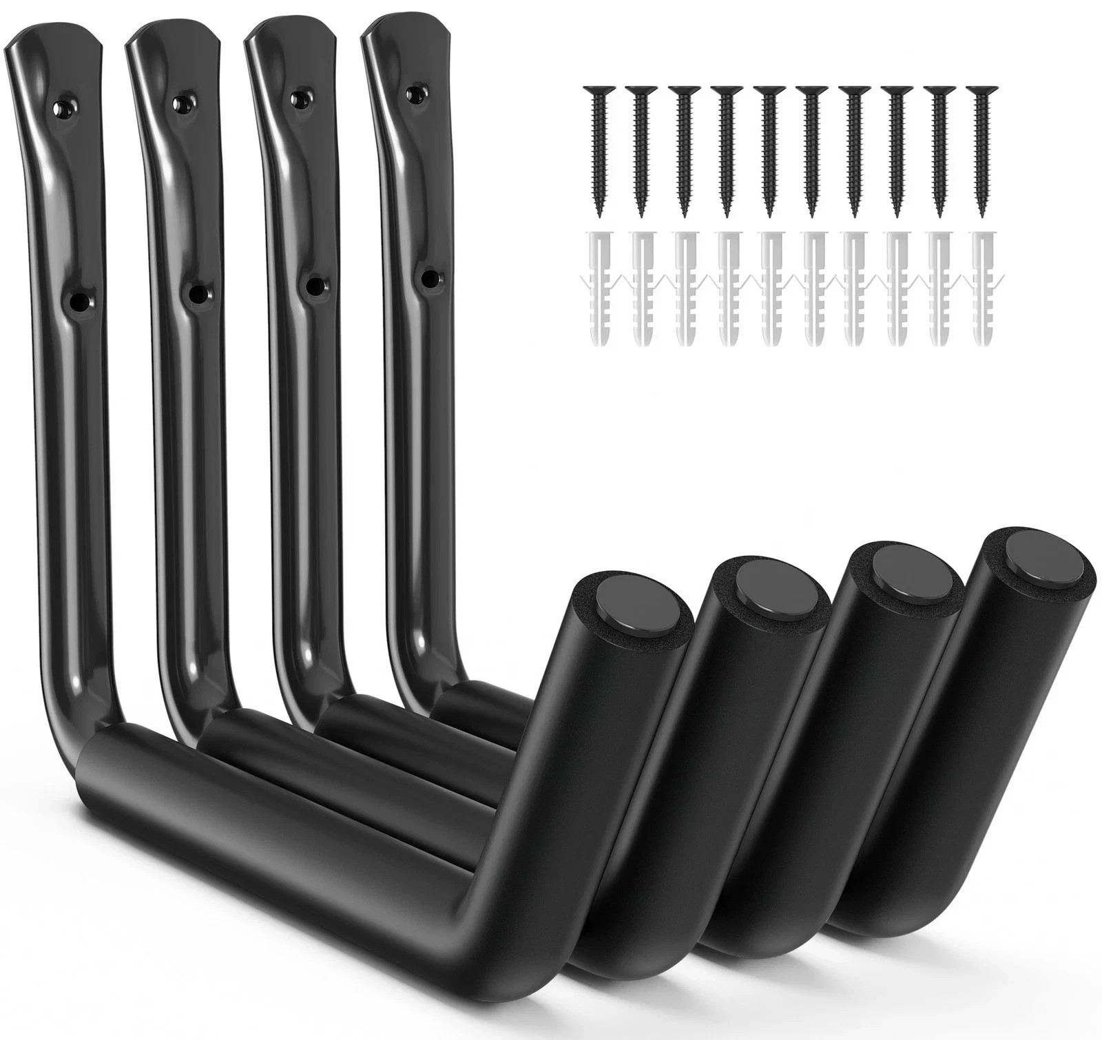 Heavy Duty Garage Storage Hooks - 120 LB Capacity Wall Mounted Rack gallery