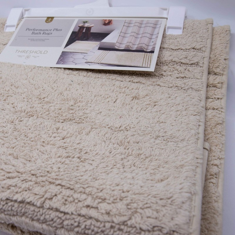 Threshold Performance Plus Textured Bath Rug Set, Pick Your Color gallery