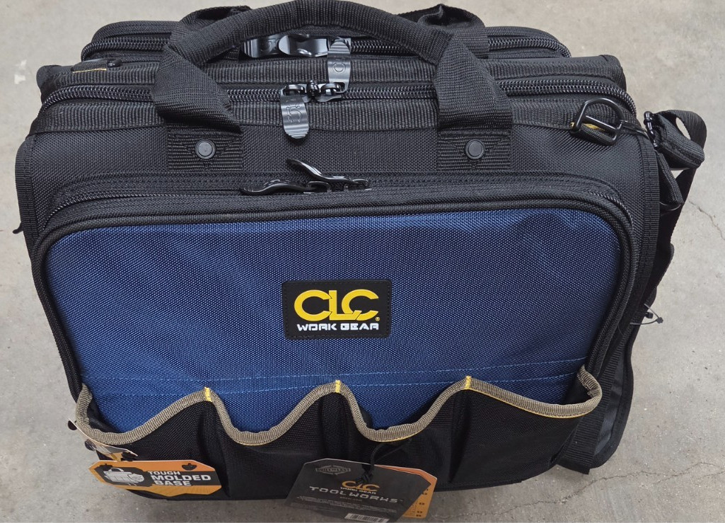 CLC Work Gear PB1543 17 Molded Base Multi-Compartment Technician's Tool Bag gallery