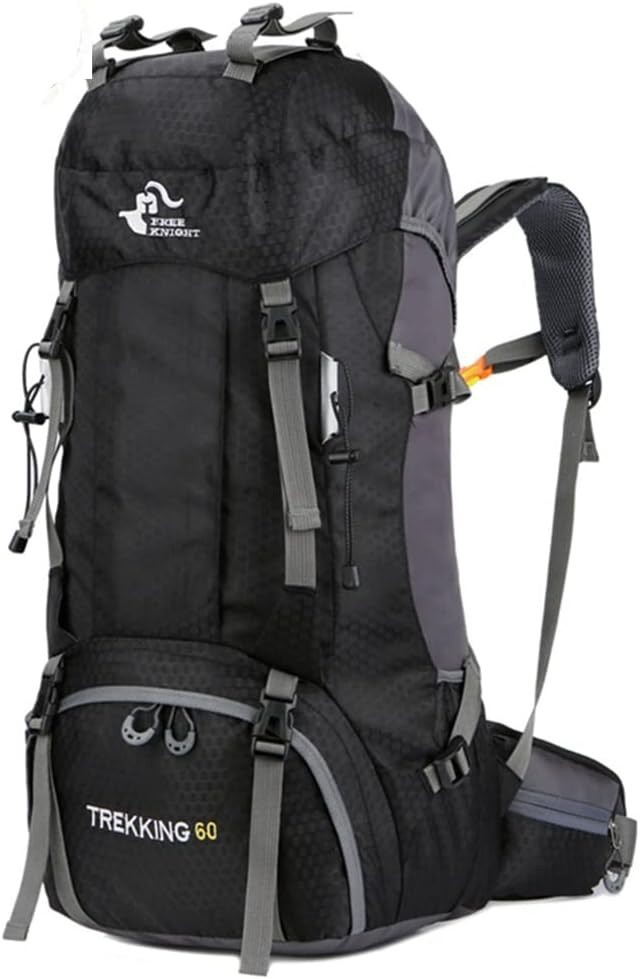 Comfort-Focused 60L Backpack with Multiple Compartments for Outdoor Journeys 3