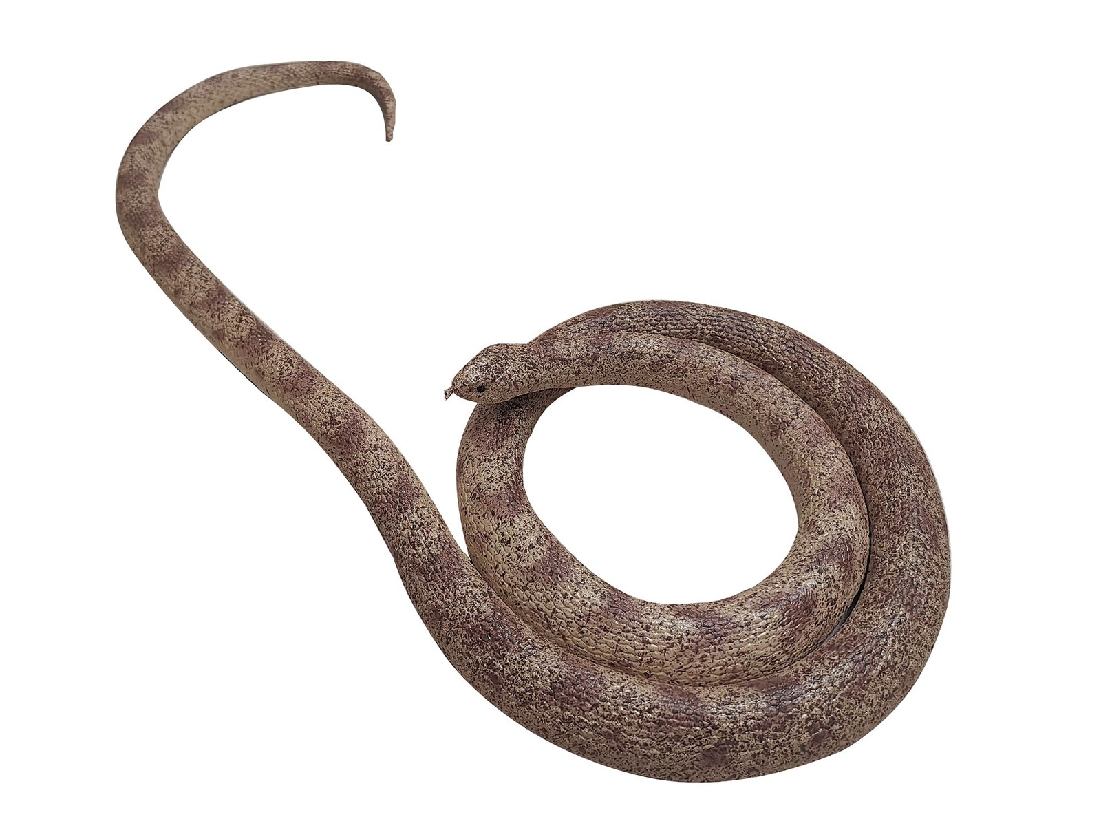 53" Rubber Snake Realistic Fake Snakes Toy for 53 inches, Brown gallery