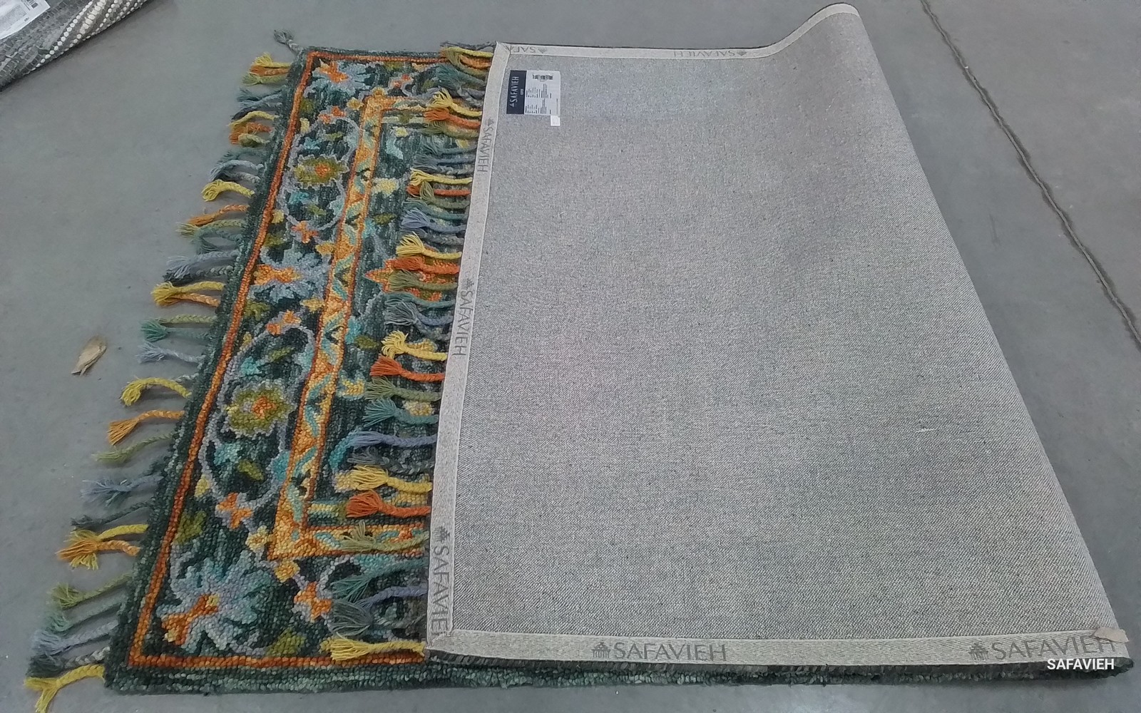 OLIVE / RUST 5'-0" x 8'-0" Flaw in Rug, Reduced Price 1172791411 APN116X-5 gallery
