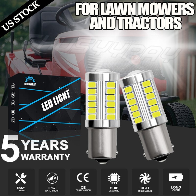 2X 1156 LED Reverse Light Canbus Error Free 110W Backup Bulbs 6000K Xenon White gallery