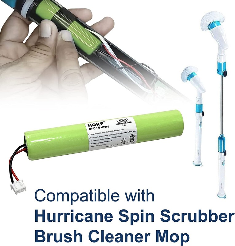 Replacement Rechargeable Battery for Hurricane Spin Scrubber Brush Cleaner Mop gallery
