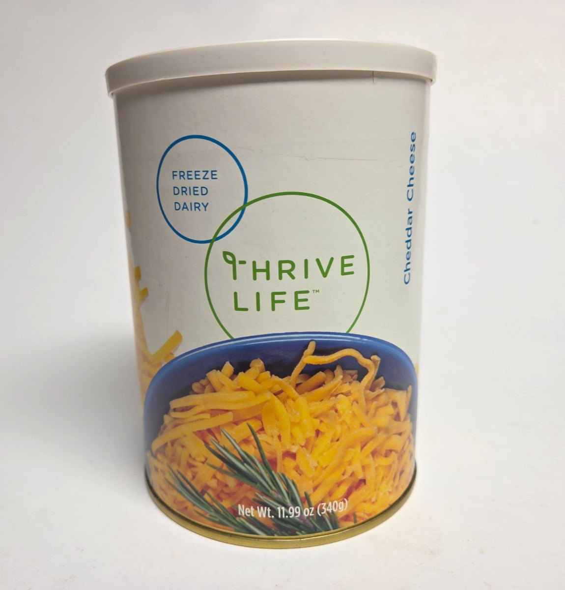 Thrive Life Cheddar Cheese ~ 17 Servings Shelf Life ~ 25 Years ~Emergency Food gallery