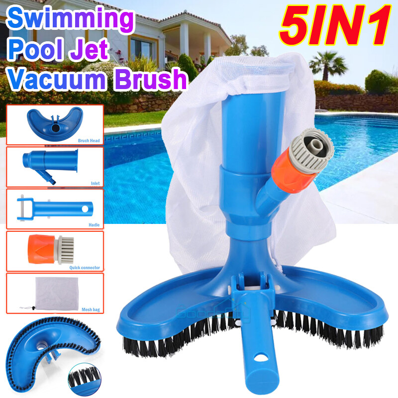 Swimming Pool Spa Suction Vacuum Head Cleaner Cleaning Kit Accessories Tool NEW gallery