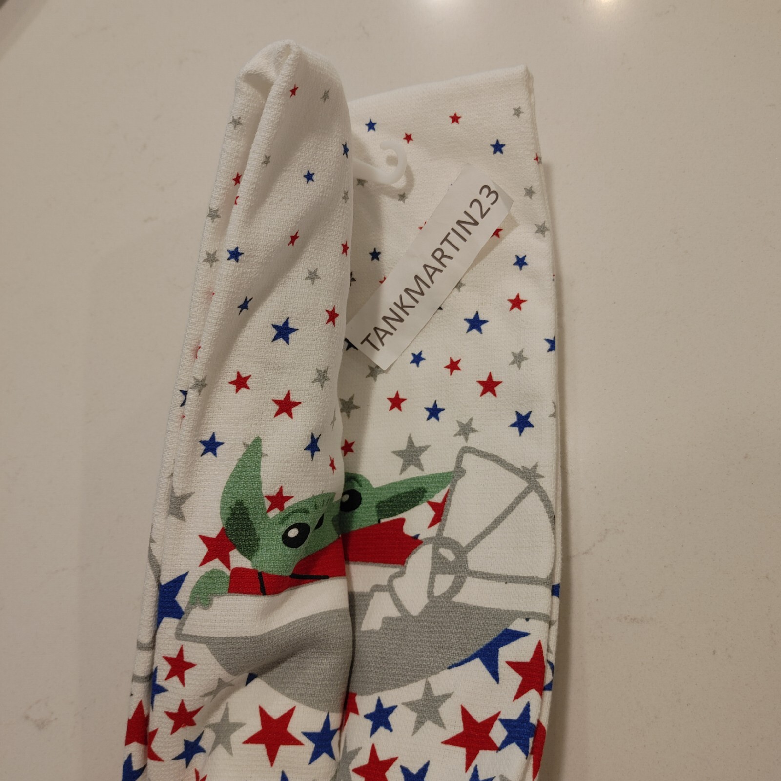 Star Wars Kitchen Hand Towels USA Patriotic 4th of July America Grogu Yoda gallery